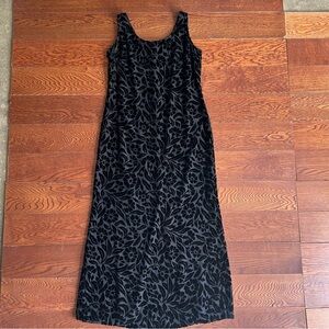 Express Black Floral Maxi Dress